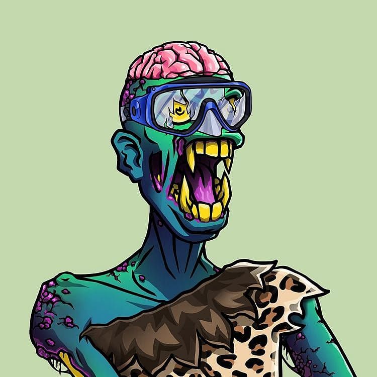 Zombie #2on NFTsky on NFTsky