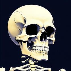 bones #99on NFTskyon NFTsky